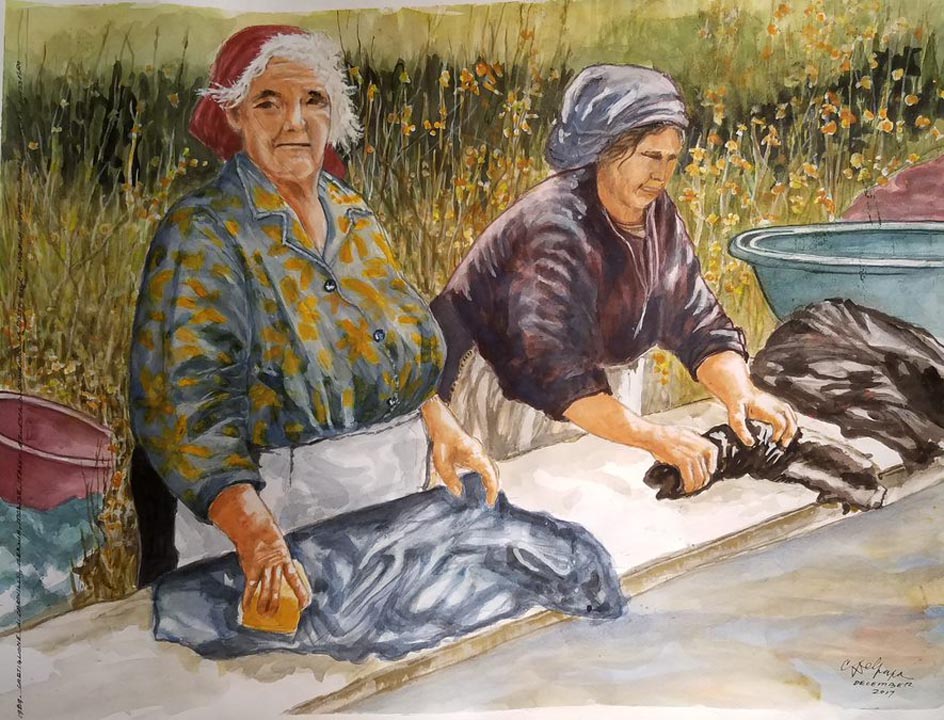 Italian Washerwomen