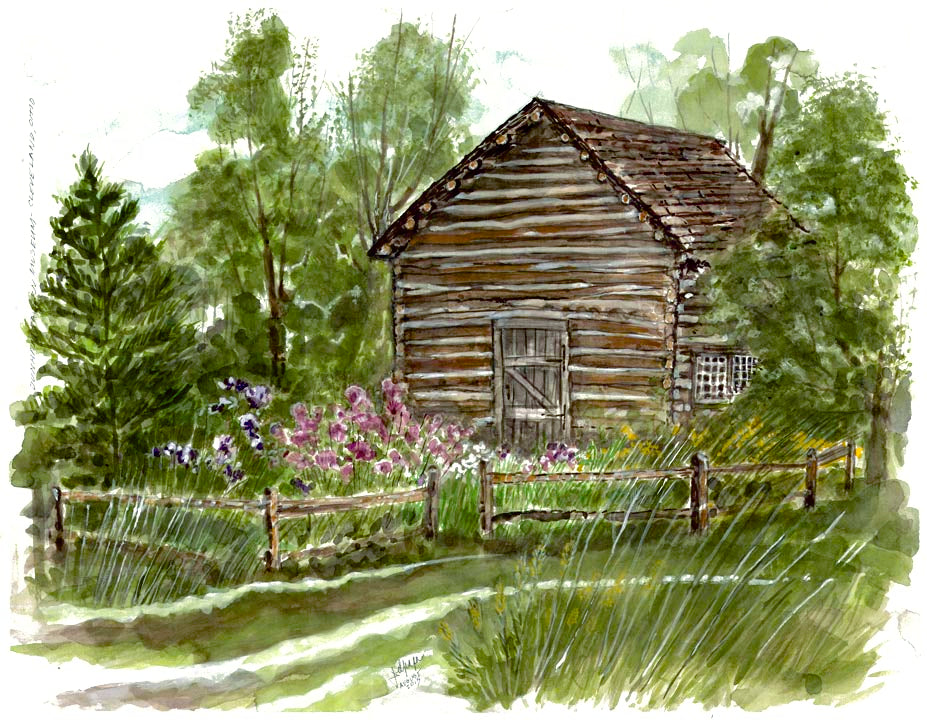 Log Cabin at Dunham Tavern