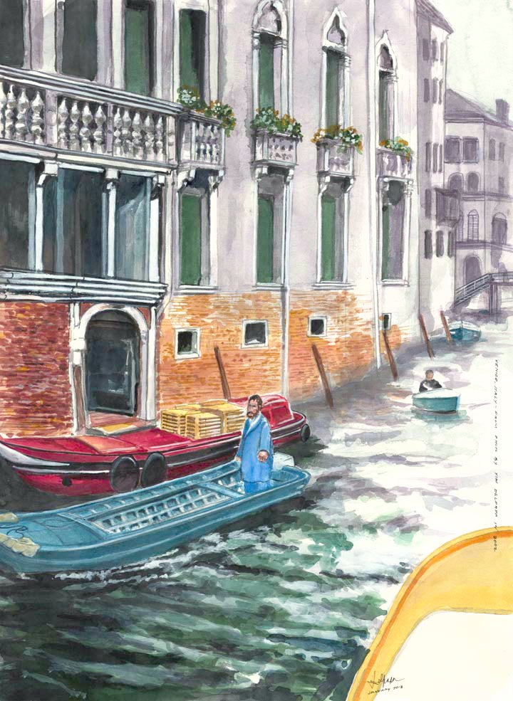 Making Deliveries in Venice